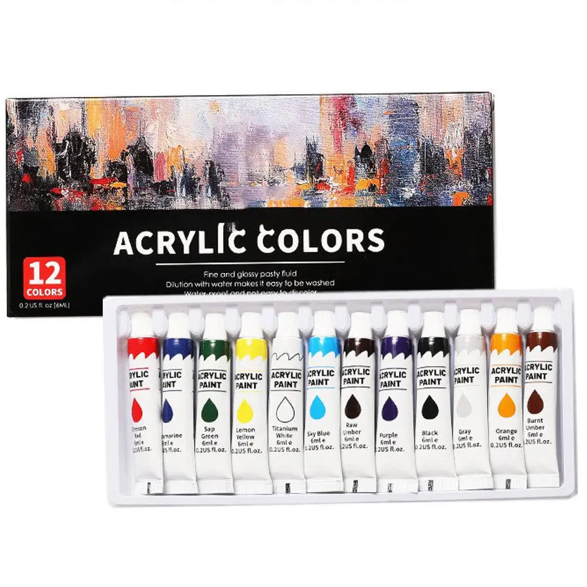 12 Colores Acuarelas